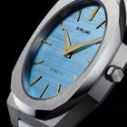 Ρολόι D1 Milano Ultra Thin Dusk D1-UTBL17 Με Ασημί Μπρασελέ