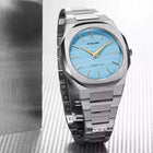 Ρολόι D1 Milano Ultra Thin Dusk D1-UTBL17 Με Ασημί Μπρασελέ