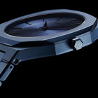 Ρολόι D1 Milano Ultra Thin Midnight D1-UTBJ21 Με Μπλε Μπρασελέ