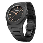 Ρολόι D1 Milano Dawn Light D1-PCBJ12 Με Μαύρο Μπρασελέ
