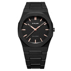 Ρολόι D1 Milano Dawn Light D1-PCBJ12 Με Μαύρο Μπρασελέ