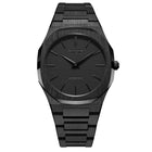 Ρολόι D1 Milano Shadow Ultra Thin D1-UTBJSH Με Μαύρο Μπρασελέ