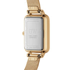 Daniel Wellington Quadro Evergold DW00100556 Τετράγωνο Με Χρυσό Μπρασελέ