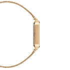 Daniel Wellington Quadro Evergold DW00100556 Τετράγωνο Με Χρυσό Μπρασελέ