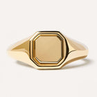 Δαχτυλίδι PDPAOLA Essentials Octet Stamp Gold AN01-627-10 Οκτάγωνο Σε Χρυσό Χρώμα