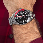 Ρολόι Festina Diver F20480/4 Αυτόματο Με Ασημί Μπρασελέ & Κόκκινο Στεφάνι