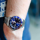 Ρολόι Festina Diver F20478/2 Αυτόματο Με Ασημί Μπρασελέ & Μπλε Στεφάνι