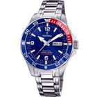 Ρολόι Festina Diver F20478/2 Αυτόματο Με Ασημί Μπρασελέ & Μπλε Στεφάνι