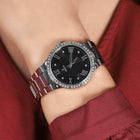 Ρολόι Festina Boyfriend F16719/2 Με Ασημί Μπρασελέ Και Μαύρο Καντράν