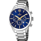Ρολόι Festina F20343/2 Χρονογράφος Με Ασημί Μπρασελέ