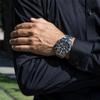 Ρολόι Festina Ceramic F20575/3 Χρονογράφος Με Ασημί Μπρασελέ & Μαύρο Καντράν