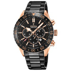 Ρολόι Festina Ceramic F20578/1 Χρονογράφος Με Μαύρο Μπρασελέ & Μαύρο Καντράν