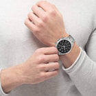 Ρολόι Festina F16820/4 Χρονογράφος Με Ασημί Μπρασελέ