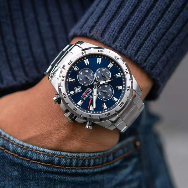 Ρολόι Festina F20463/2 Χρονογράφος Με Μεταλλικό Μπρασελέ
