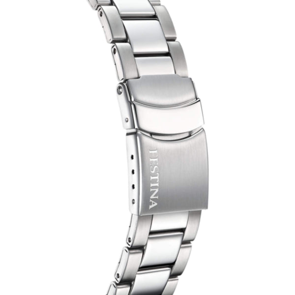 Ρολόι Festina F20623/4 Χρονογράφος Με Ασημί Μπρασελέ