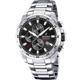 Ρολόι Festina Sport F20463/4 Χρονογράφος Με Ασημί Μπρασελέ