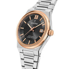 Ρολόι Festina Swiss Made F20036/3 Με Ασημί Μπρασελέ & Μαύρο Καντράν