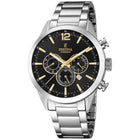 Ρολόι Festina F20343/4 Χρονογράφος Με Ασημί Ατσάλινο Μπρασελέ