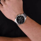 Ρολόι Festina F20343/8 Χρονογράφος Με Ασημί Ατσάλινο Μπρασελέ