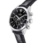 Ρολόι Festina F20542/5 Χρονογράφος Με Μαύρο Δερμάτινο Λουράκι