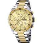 Ρολόι Festina F20562/1 Χρονογράφος Με Ατσάλινο Δίχρωμο Μπρασελέ