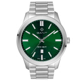 Ρολόι Gant Bridgeton G182004 Με Ασημί Μπρασελέ & Πράσινο Καντράν