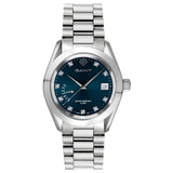 Ρολόι Gant Castine II G176002 Με Ασημί Μπρασελέ & Μπλε Καντράν