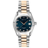 Ρολόι Gant Castine II G176108 Με Δίχρωμο Μπρασελέ & Μπλε Καντράν