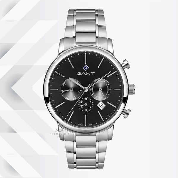 Ρολόι Gant Cleveland G132001 Χρονογράφος Με Ασημί Μπρασελέ
