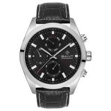 Ρολόι Gant G183001 Rochester Με Μαύρο Δερμάτινο Λουράκι
