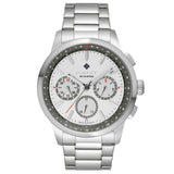 Ρολόι Gant Middletown G154022 Με Ασημί Μπρασελέ & Άσπρο Καντράν