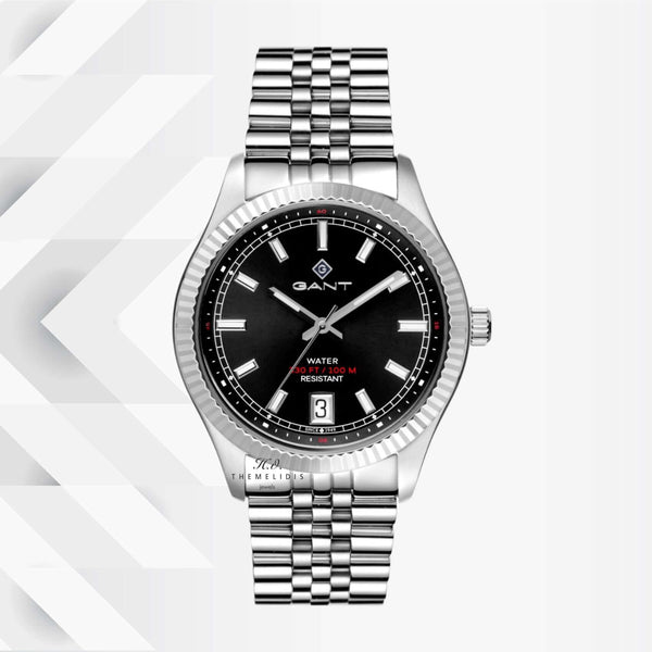 Ρολόι Gant Sussex 44 G166001 Με Ασημί Μπρασελέ