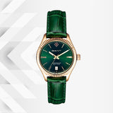 Ρολόι Gant Sussex G136002 με πράσινο καουτσούκ λουράκι και πράσινο καντράν διαμέτρου 34mm.