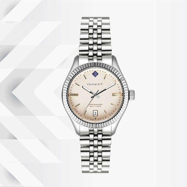 Ρολόι Gant Sussex G136006 Με Ασημί Μπρασελέ