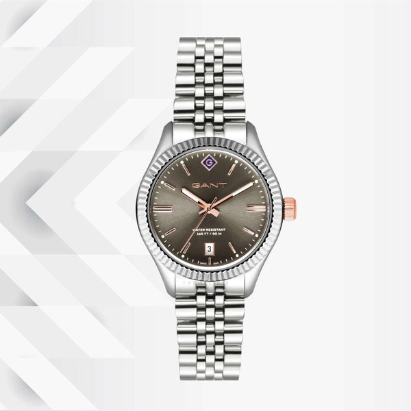 Ρολόι Gant Sussex G136007 Με Ασημί Μπρασελέ
