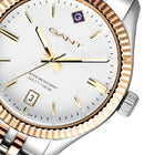 Ρολόι Gant Sussex G136009 Με Δίχρωμο Μπρασελέ & Άσπρο Καντράν