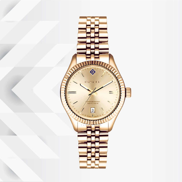 Ρολόι Gant Sussex G136015 Με Χρυσό Μπρασελέ