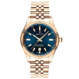 Ρολόι Gant Sussex Mid G171005 Με Χρυσό Μπρασελέ & Μπλε Καντράν