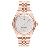 Ρολόι Gant Sussex Mid G171018 Με Ροζ Χρυσό Μπρασελέ & Άσπρο Καντράν