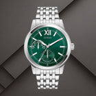 Ρολόι Guess Emerson GW0976G5 με Ασημί Μπρασελέ