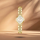 Ρολόι Guess Leena GW0994L2 με Χρυσό Μπρασελέ