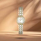 Ρολόι Guess Hazel GW1018L3 με Δίχρωμο Μπρασελέ