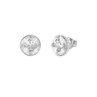 Γυναικεία Σκουλαρίκια Guess 4G Supreme JUBE06395JWRHT/U Ασημί με Πέτρες