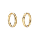 Γυναικεία Σκουλαρίκια Κρίκοι Guess Madison JUBE06427JWYGT/U Χρυσά με Πέτρες