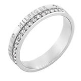 Γυναικείο Δαχτυλίδι Tommy Hilfiger Ασημί με Ζιργκόν 2780910B