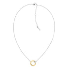 Γυναικείο Κολιέ Calvin Klein Duality 35000925 Ασημί-Χρυσό