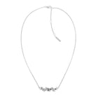 Γυναικείο Κολιέ Calvin Klein Luster 35000228 Ασημί Με Ζιργκόν