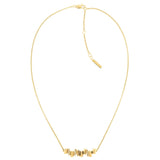 Γυναικείο Κολιέ Calvin Klein 35000229 σε χρυσό χρώμα με πέτρες ζιργκόν.