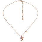 Ροζ Χρυσό Γυναικείο Κολιέ Emporio Armani Sentimental EG3613221 με Φίδι