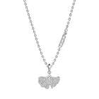 Γυναικείο Κολιέ Emporio Armani Sentimental EGS3411040 Φύλλο Ginkgo Ασημί